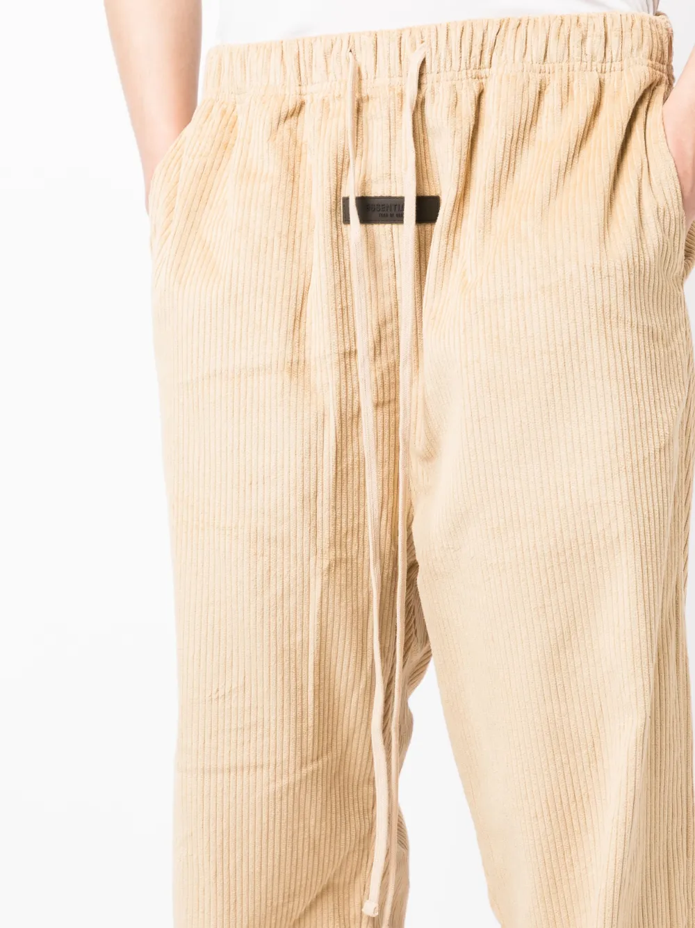 FEAR OF GOD ESSENTIALS Trainingsbroek met trekkoordtaille Bruin