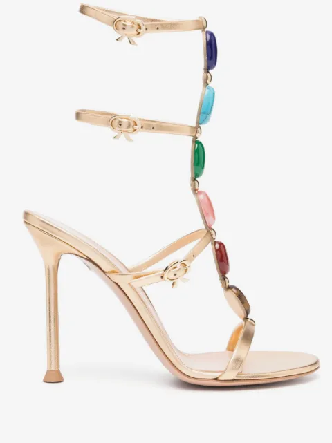 Gianvito Rossi Shanti 105mm gladiator sandals