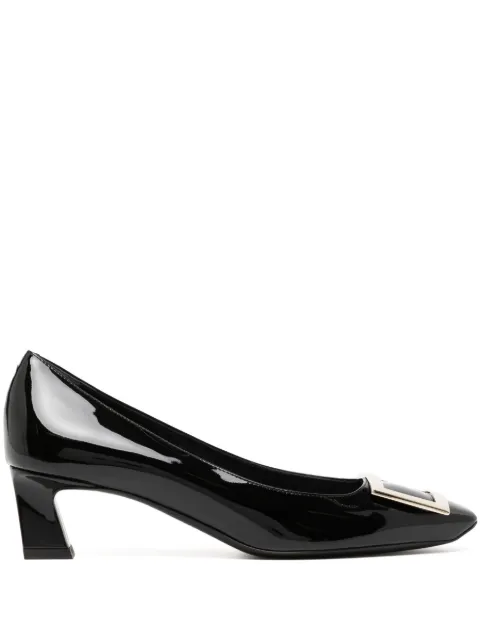 Roger Vivier buckle-detail patent leather pumps