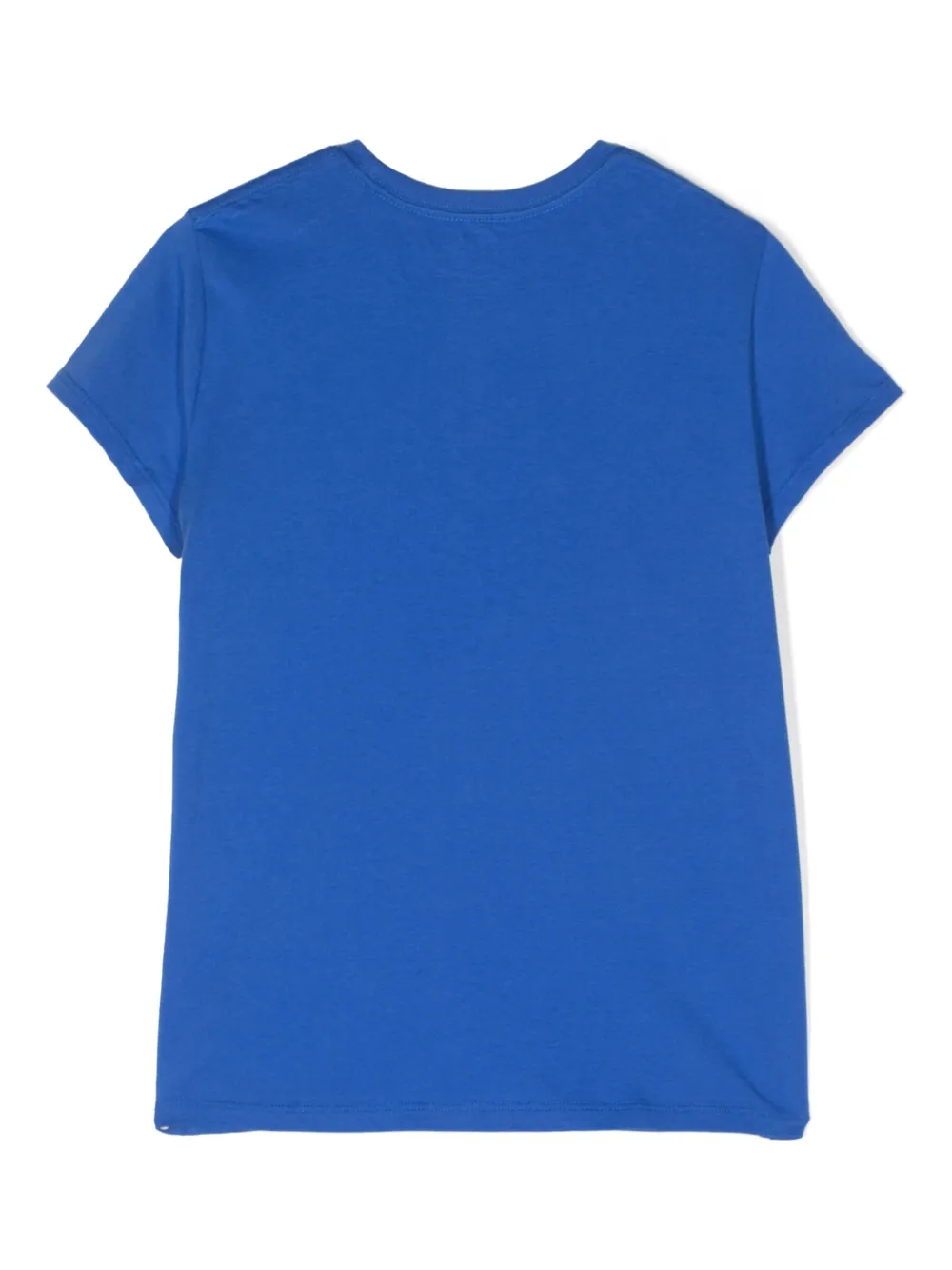 POLO RALPH LAUREN KIDS logo-embroidered cotton T-shirt | Girls T-Shirts | Image 2