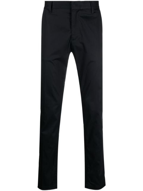 Emporio Armani straight leg tailored trousers