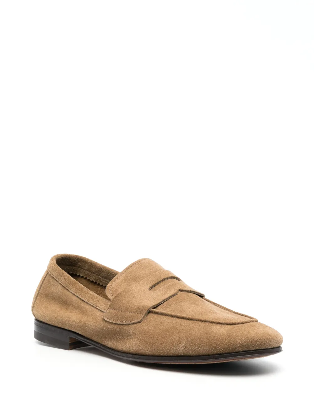 Henderson Baracco Suède loafers - Bruin