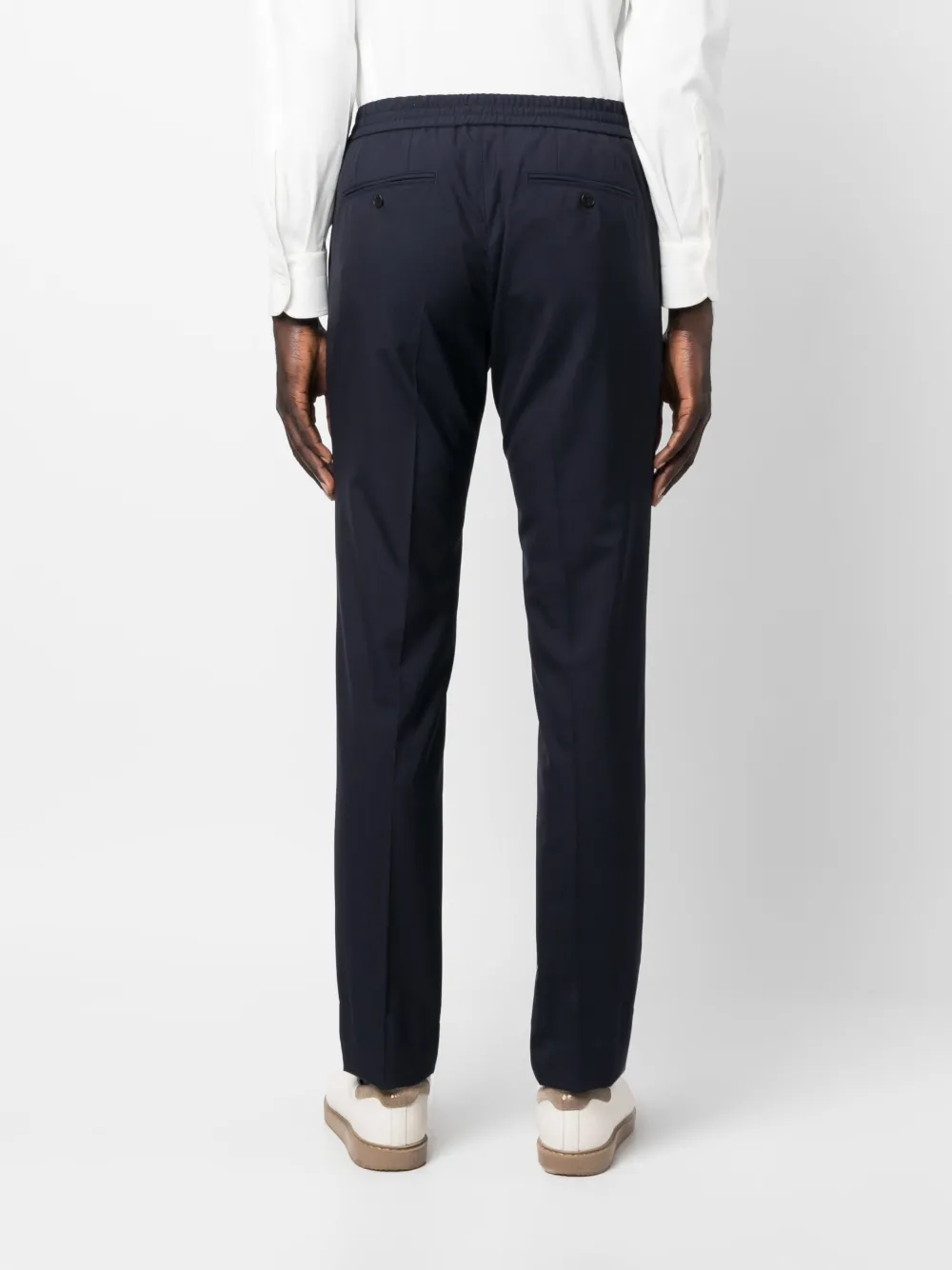 Brioni pressedcrease Drawstring Trousers Farfetch