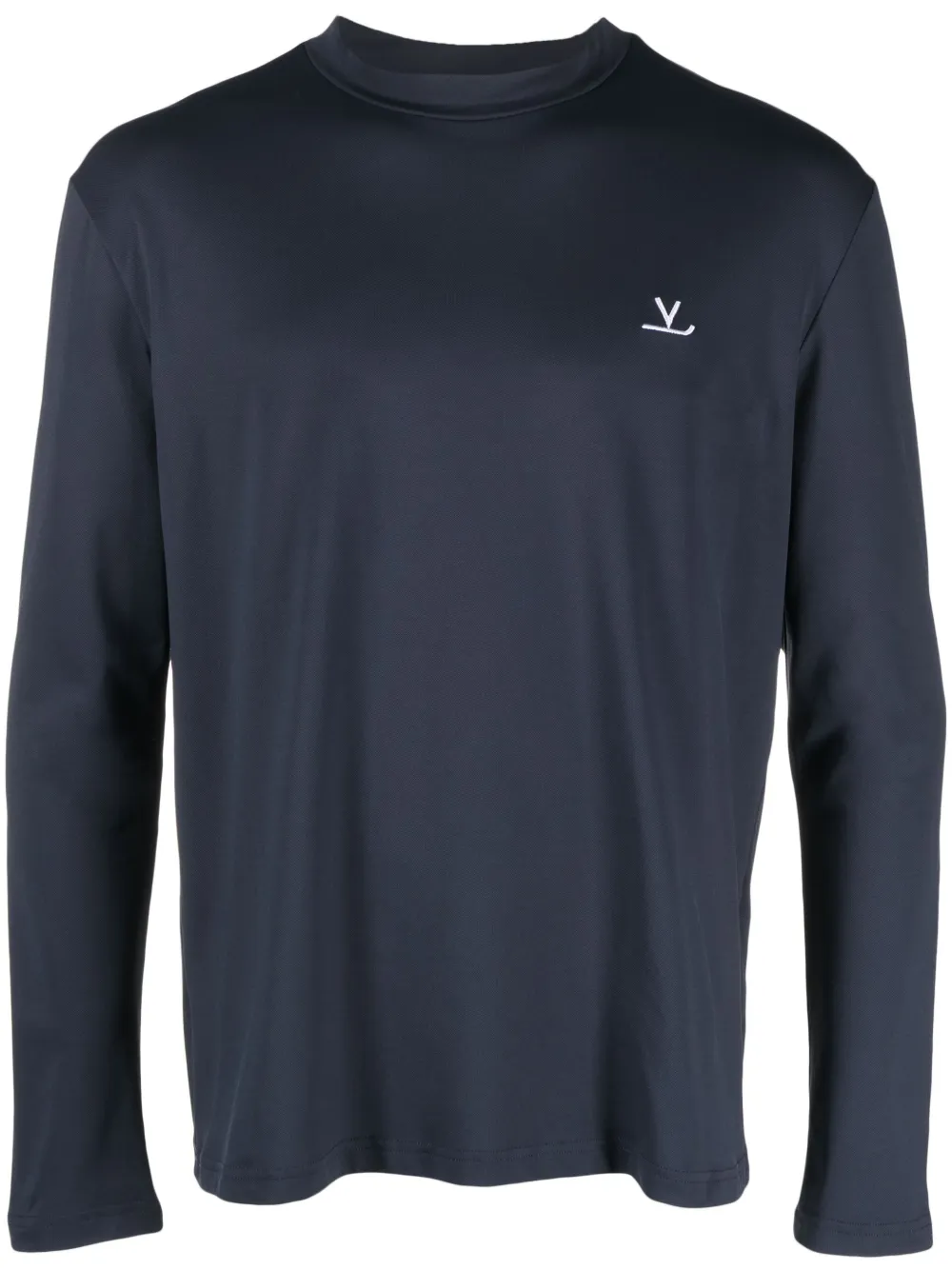 Vuarnet Lentini Logo-embroidered Sweatshirt In Blue