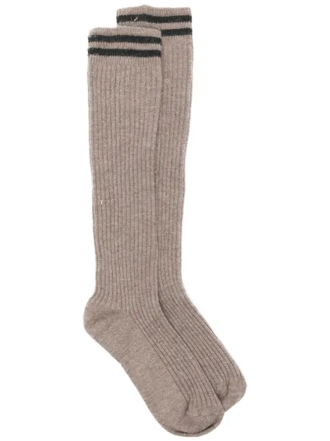 Brunello Cucinelli ribbed knitted socks