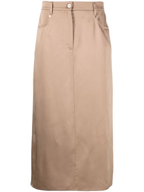 Brunello Cucinelli straight-cut midi skirt Women