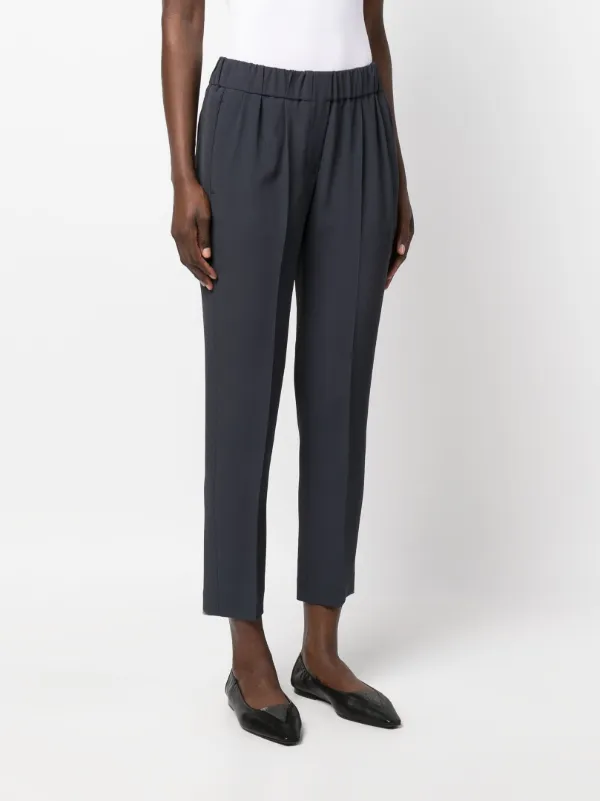 Brunello Cucinelli Cropped Tailored Trousers - Farfetch
