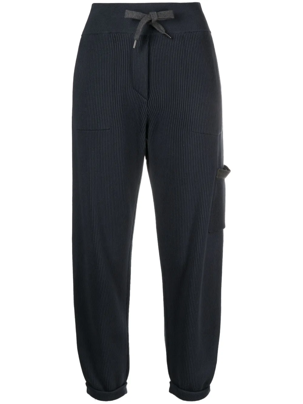 Brunello Cucinelli Ribbed Cotton Track Pants Farfetch