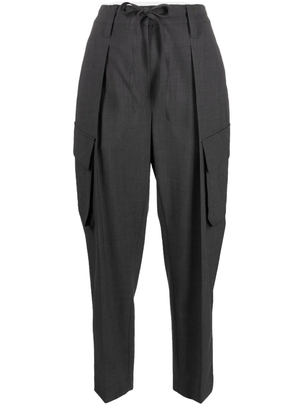 BRUNELLO CUCINELLI Hose mit Kordelzug - Grau