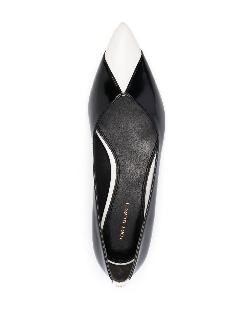 Shop Tory Burch Pointed-toe Pumps In 001 Black