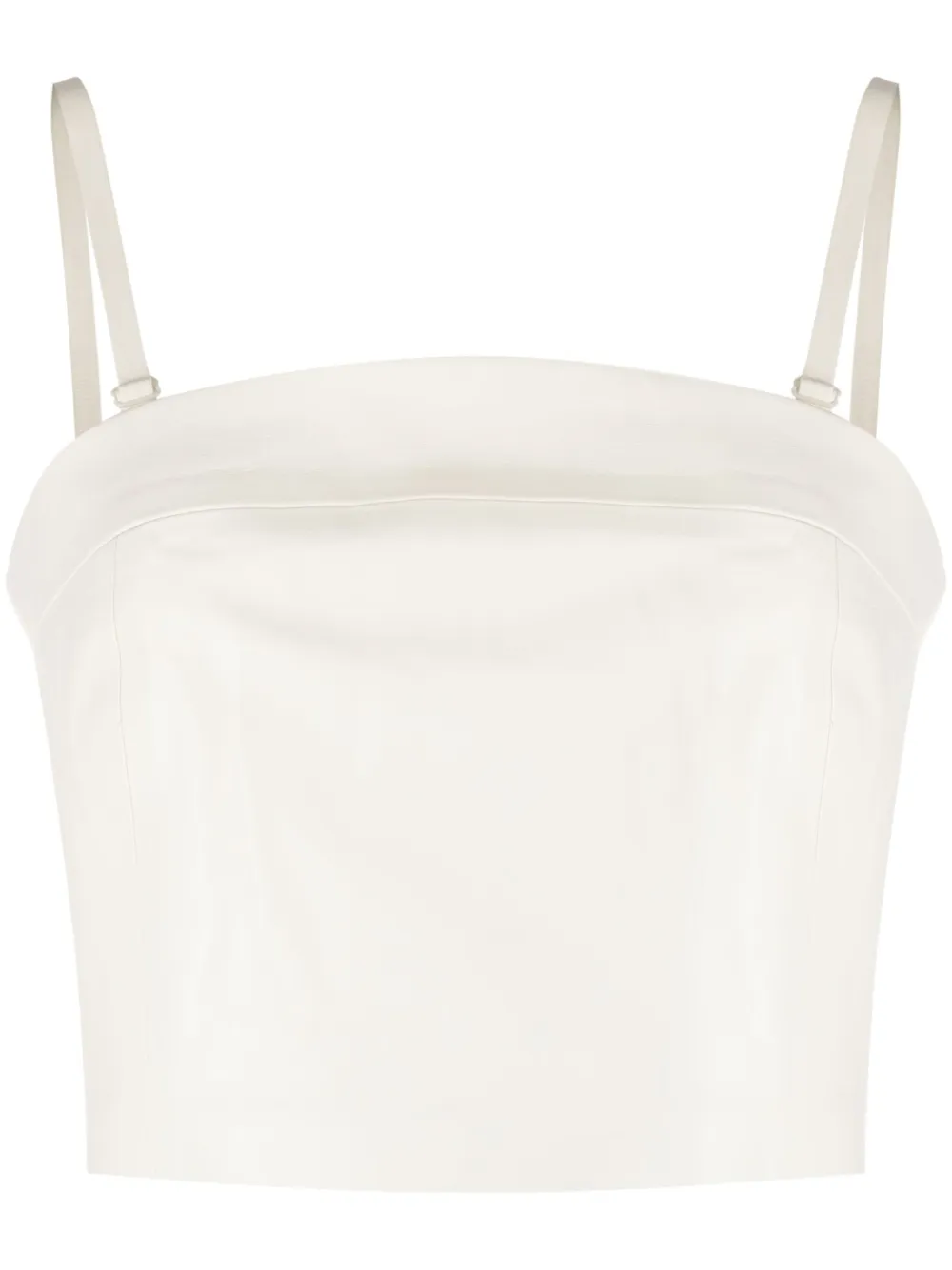 Holzweiler spaghetti-straps crop top