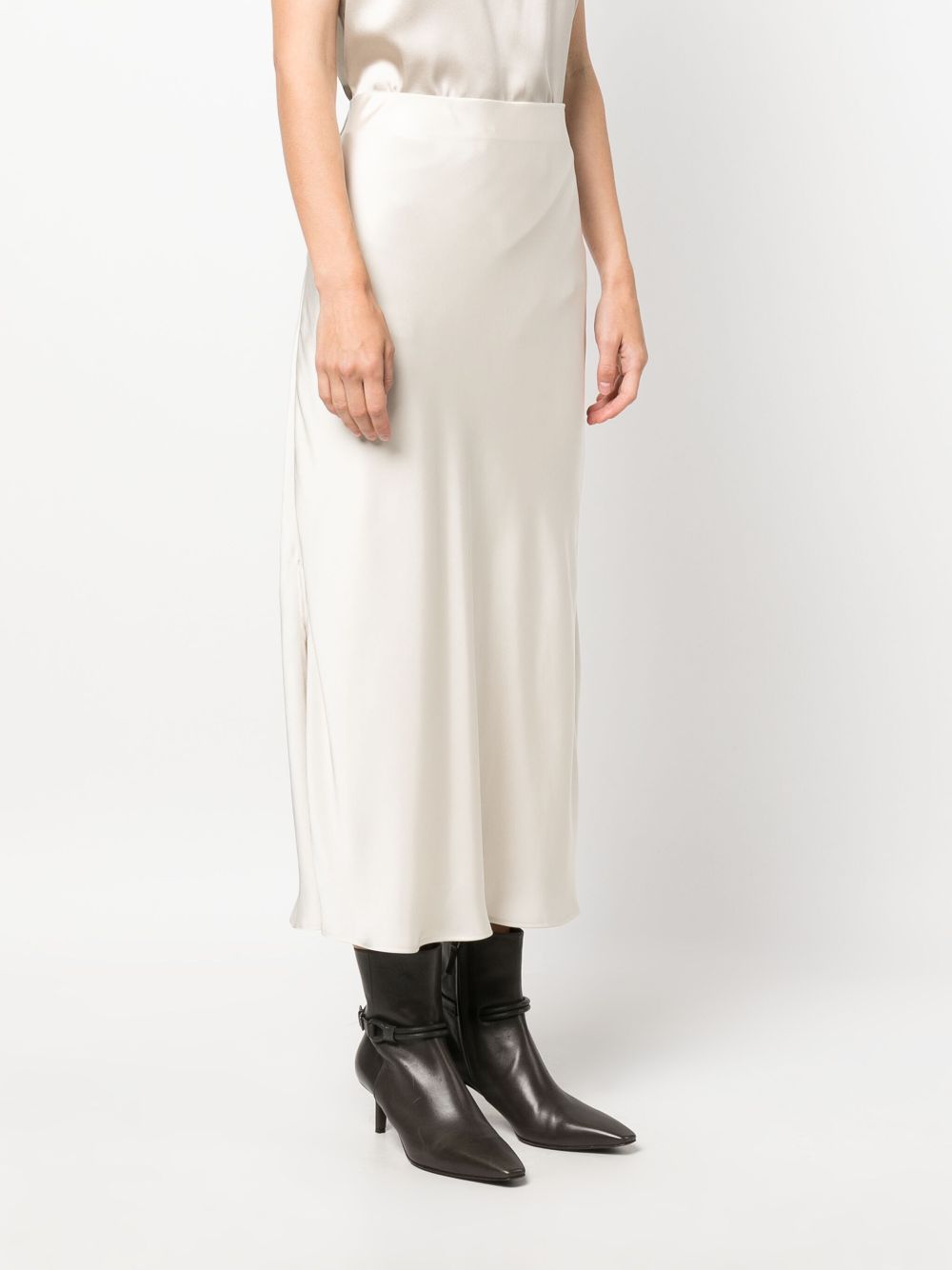 Best online stores Brunello Cucinelli satin midi skirt Women