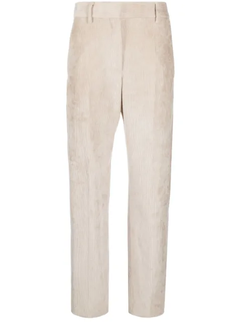 Brunello Cucinelli pantalones de pana rectos