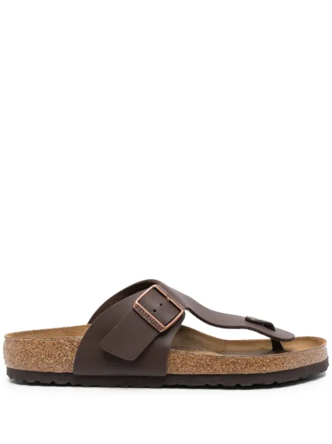 Birkenstock Gizeh slip-on leather sandals