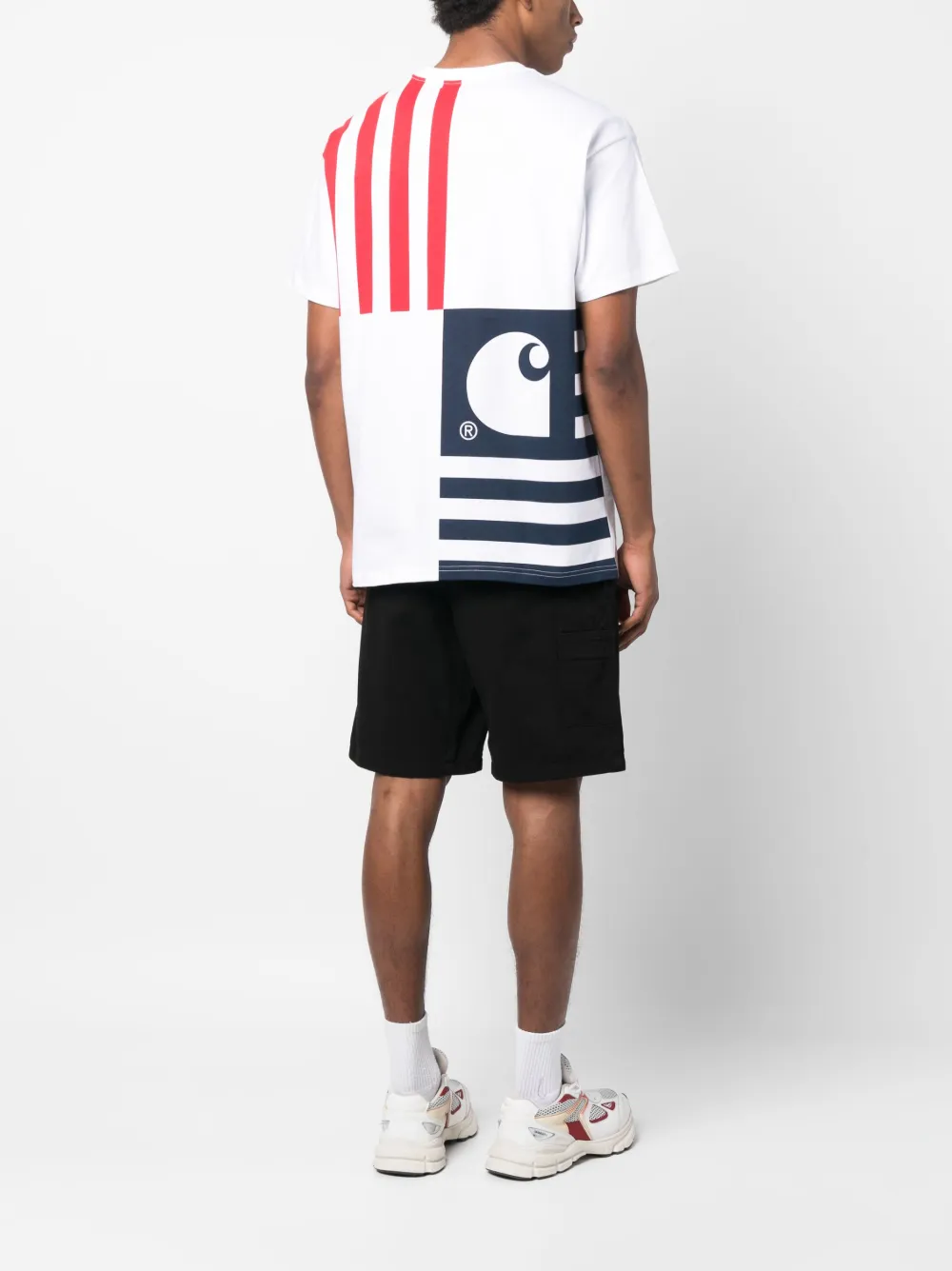 Carhartt WIP T-shirt met logoprint - Wit