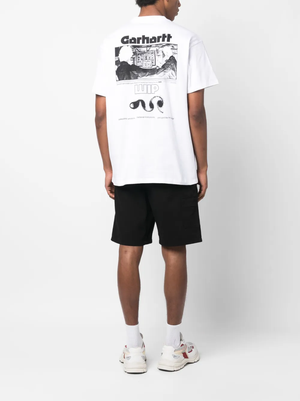 Carhartt WIP T-shirt met logoprint - Wit