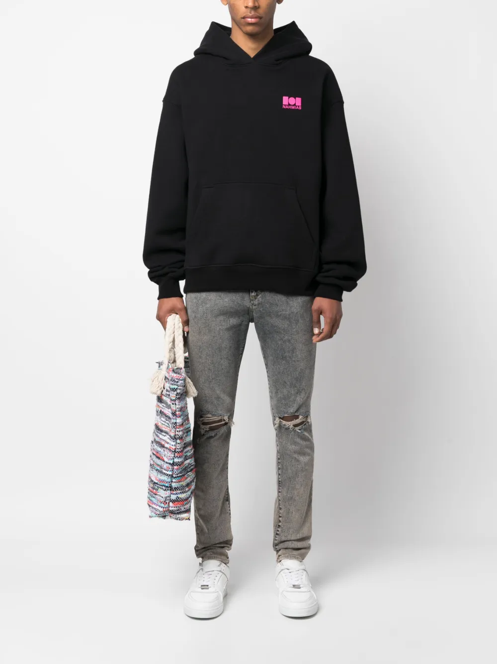 Represent Jeans met geribbeld detail - Blauw