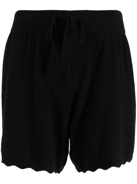 Lisa Yang drawstring-waist cashmere shorts