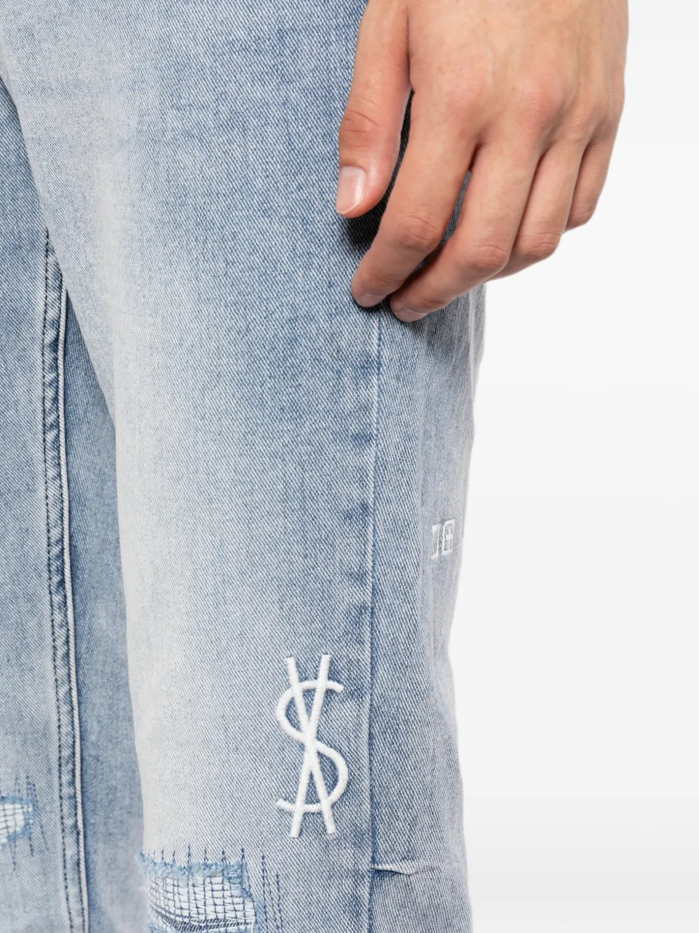 Ksubi Chitch Philly Dollar jeans met toelopende pijpen Blauw
