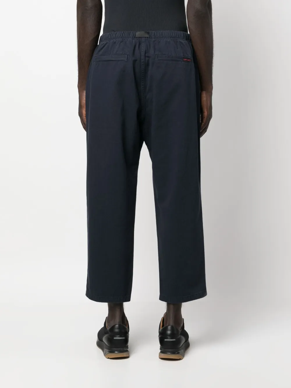 Gramicci Elasticated Drawstring-waistband Trousers In Blue