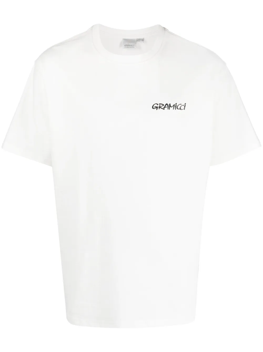 Gramicci Floral-print Organic-cotton T-shirt In White