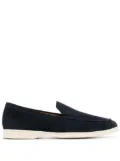 Henderson Baracco Sirena suede boat shoes - Blue