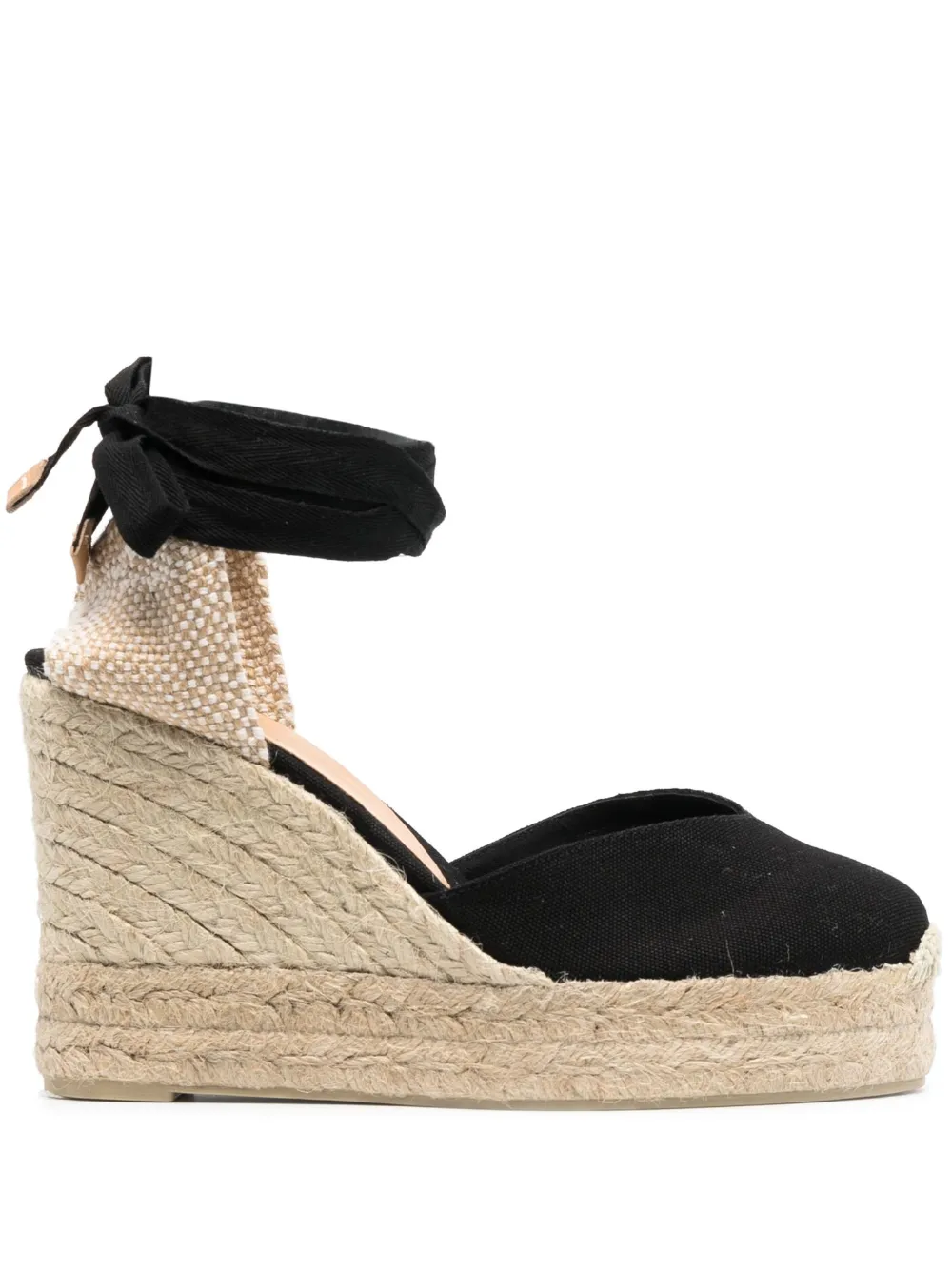 Castañer Chiara 105mm wedge espardilles - Black