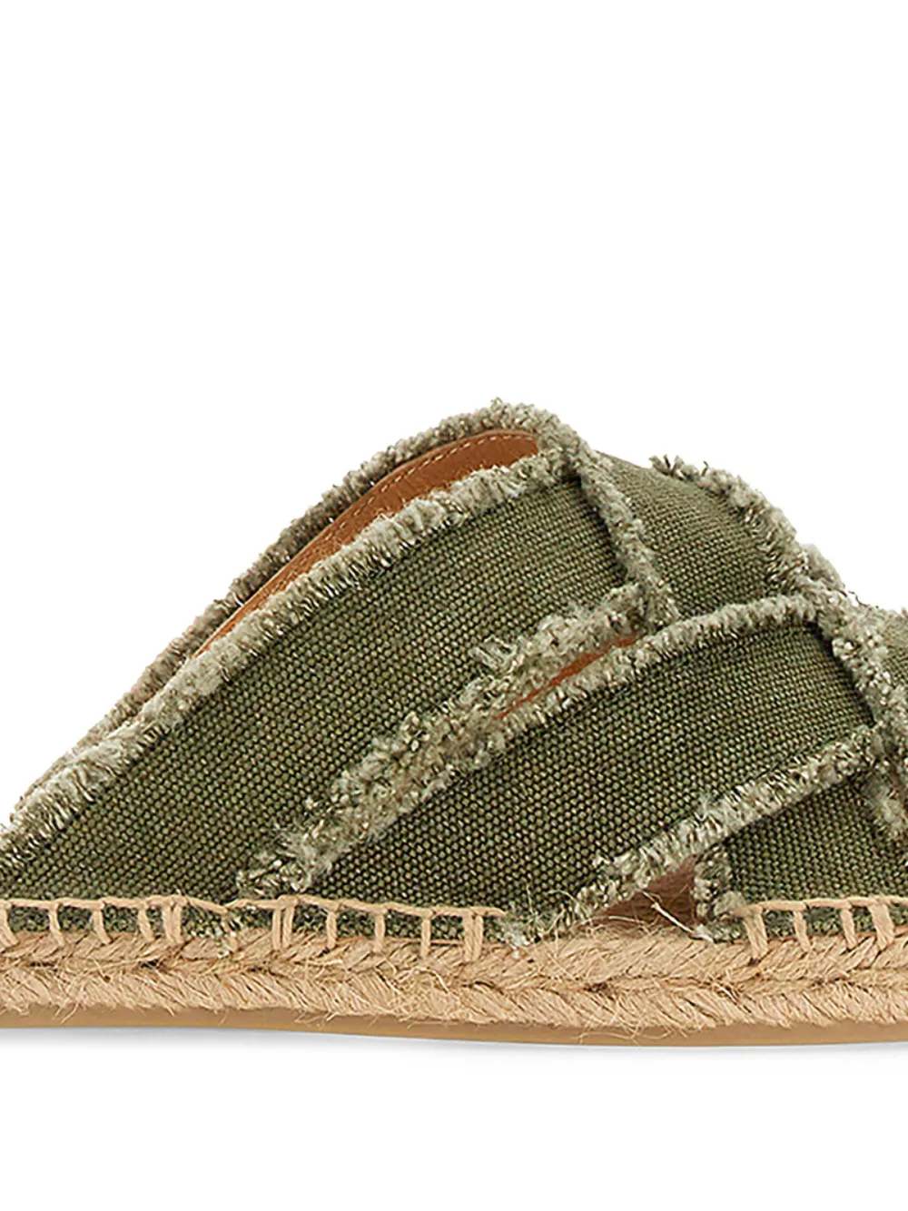  Castañer Pilita Flat Sandals - Green 