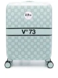 V°73 logo-detail travel case - Blue