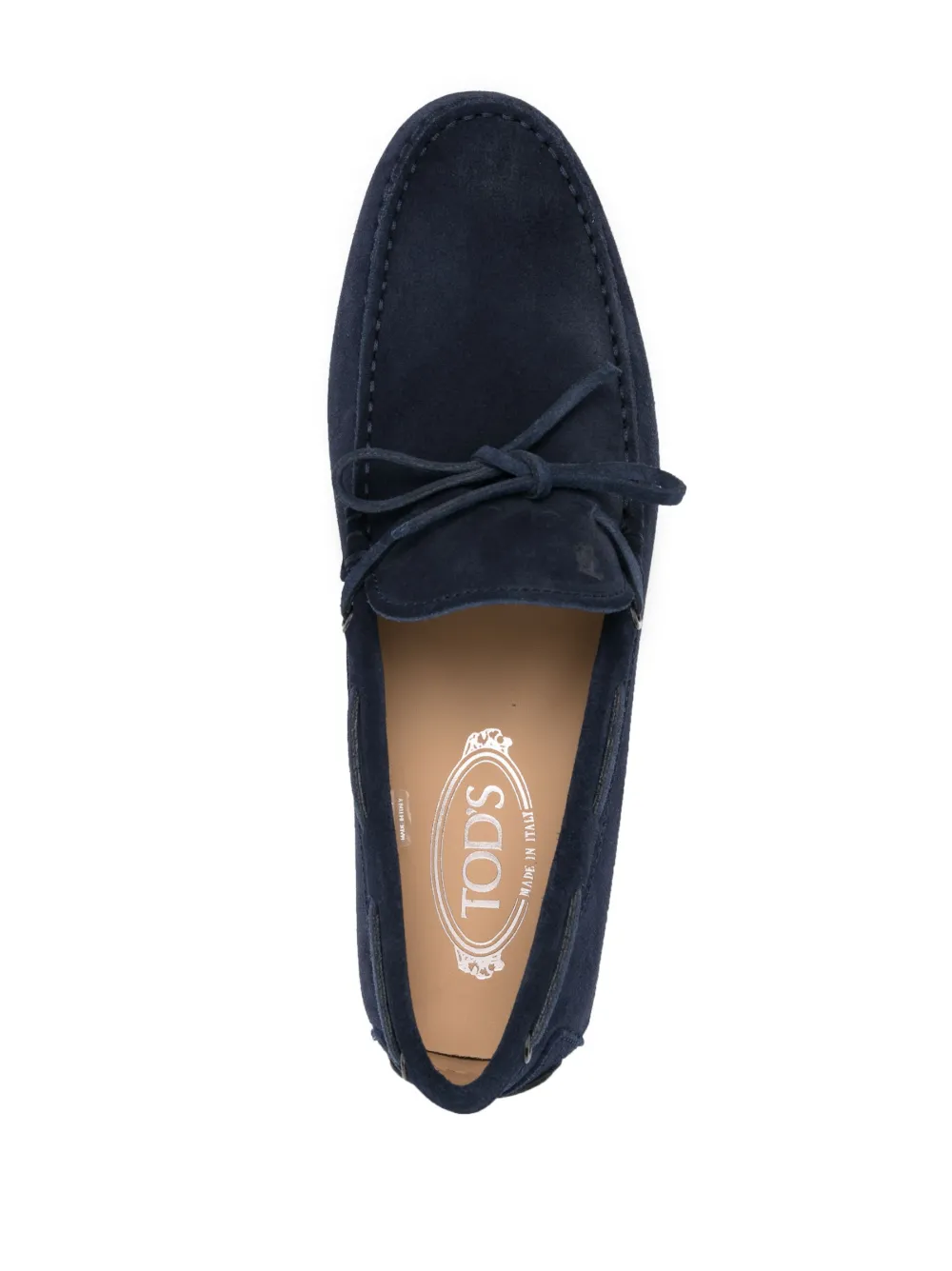 Tod's Suede laceup Loafers Farfetch