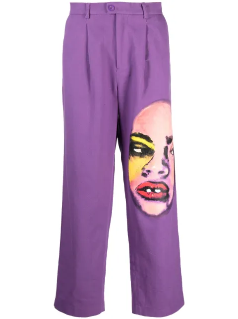 KidSuper pantalones con estampado gráfico