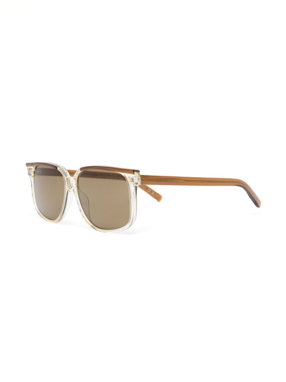 Saint Laurent Eyewear SL 599 zonnebril met vierkant montuur - Bruin