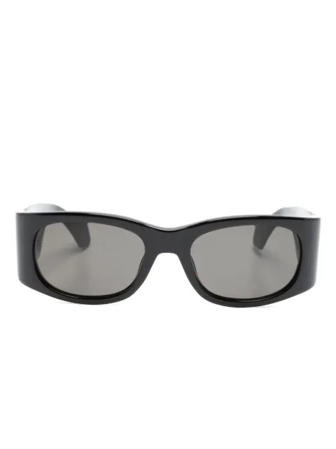 Ambush Eyewear lunettes de soleil ovales à logo imprimé