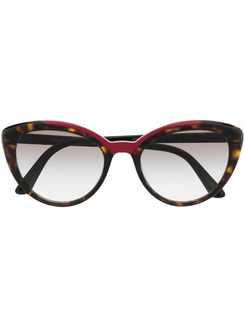 Prada Eyewear - cat-eye tortoiseshell sunglasses