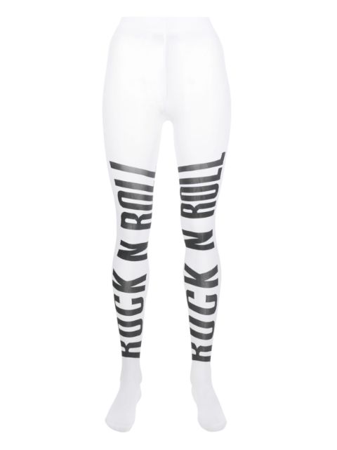 Vaquera - logo-print tights