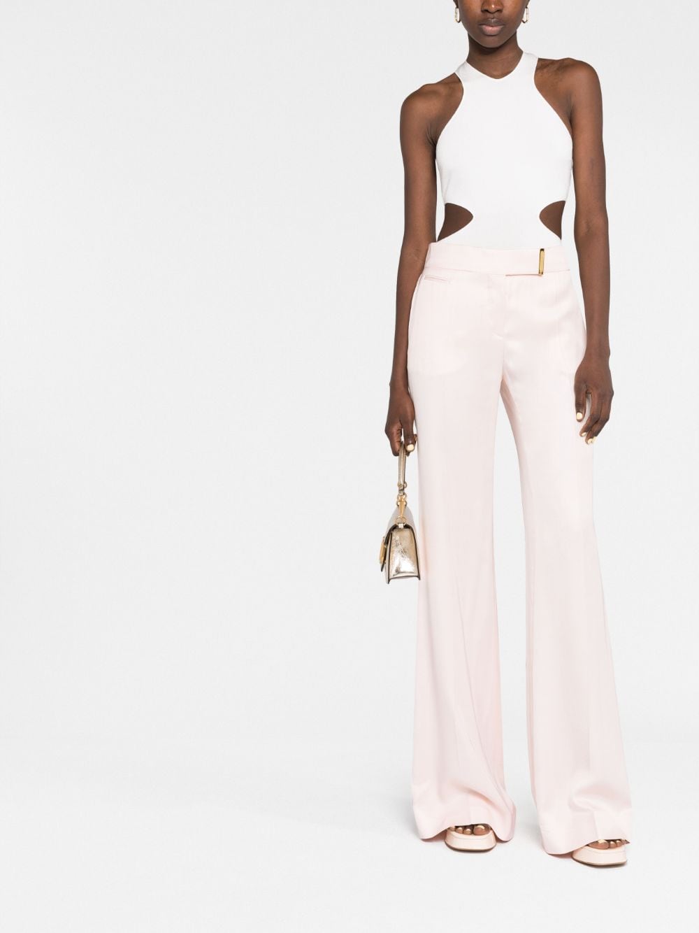 TOM FORD Broek met wijde pijpen - Roze