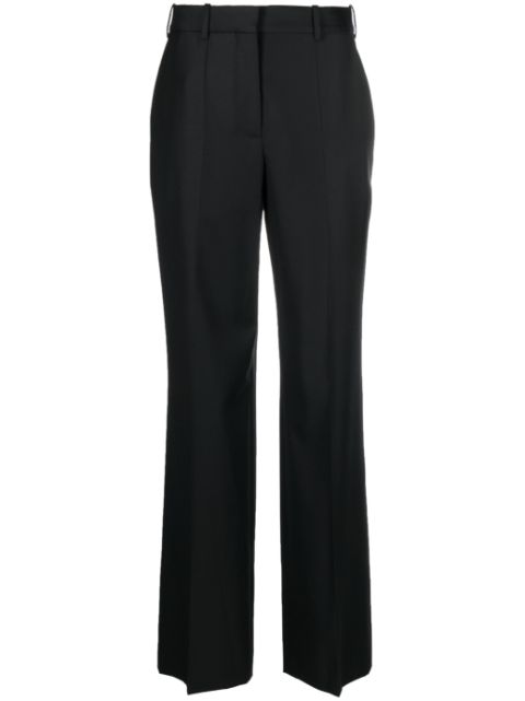 LOEWE pressed-crease wool trousers Women