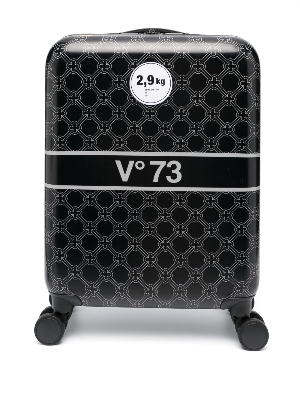 V73 Logo-detail Travel Case In Black