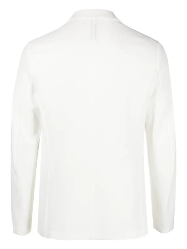 Harris Wharf London シングルジャケット ホワイト SS24 Harris Wharf London シングルジャケット | ホワイト | FARFETCH JP