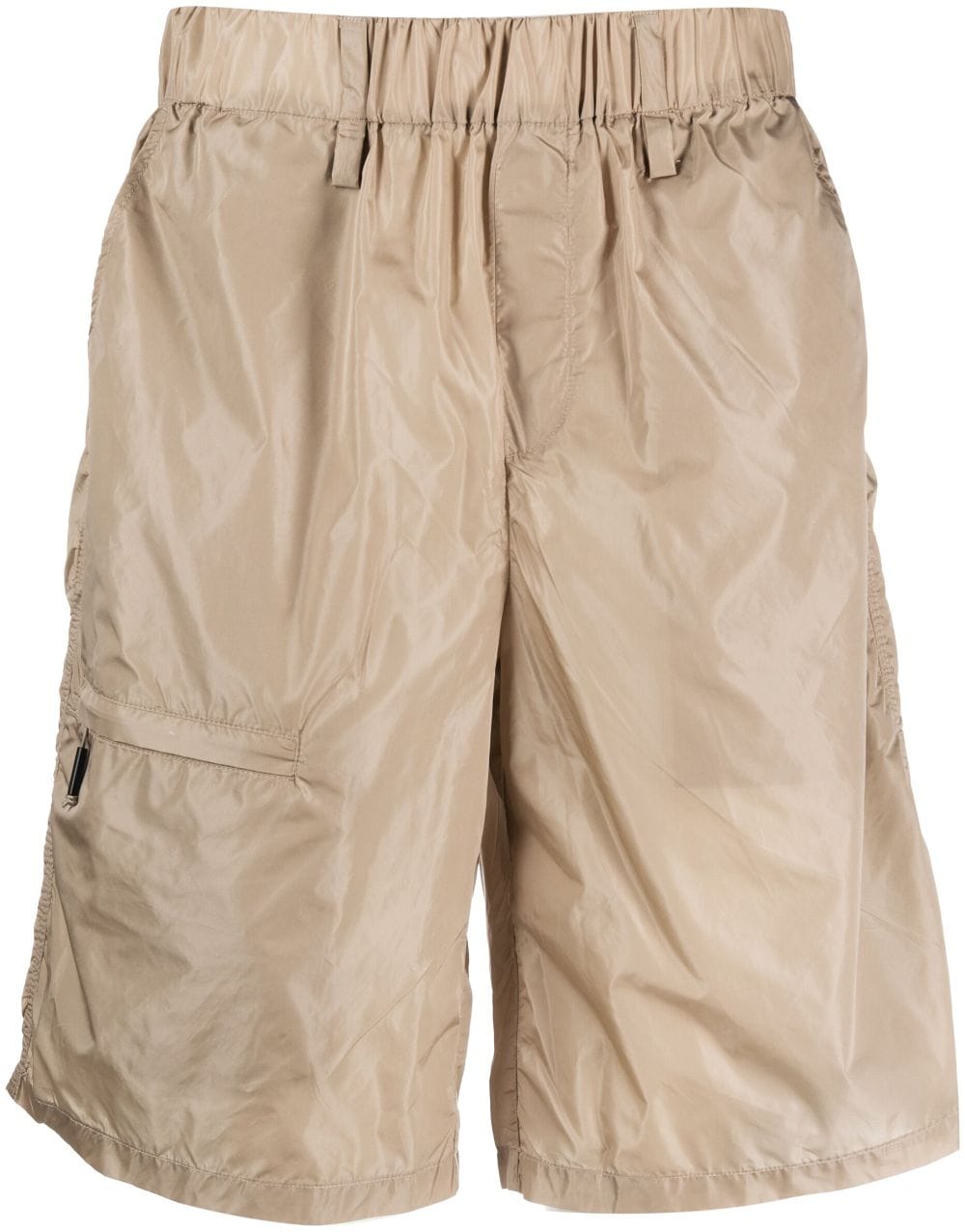 Rains Shorts Regular high-shine shorts - Neutrals