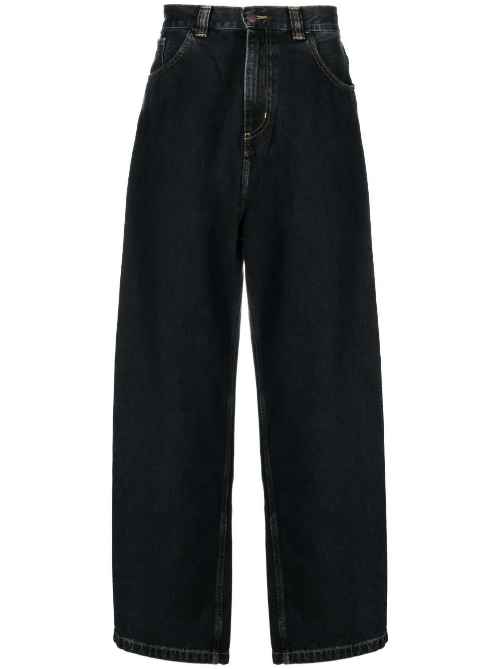 carhartt-wip-brandon-baggy-jeans-schwarz-farfetch-de