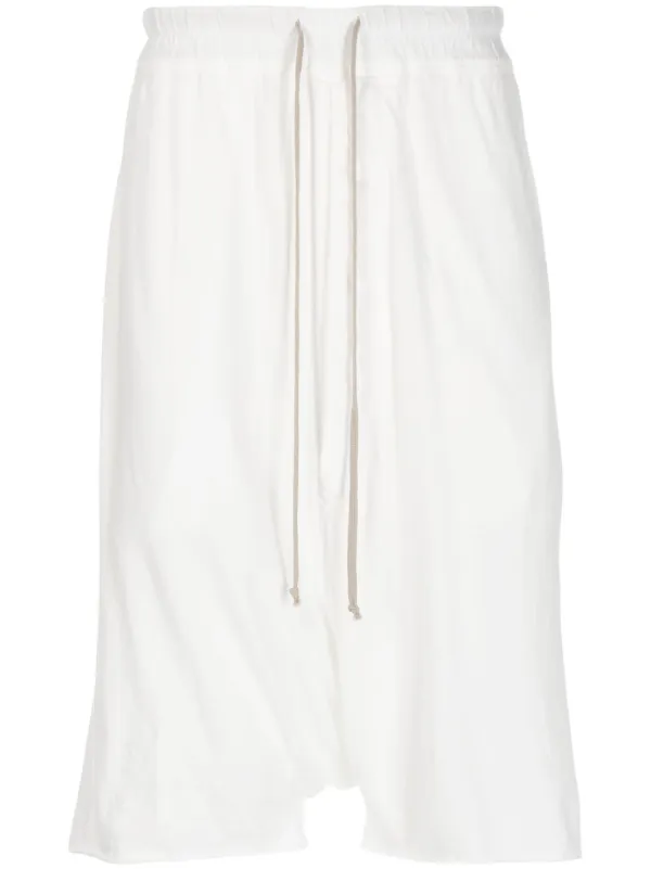 Rick Owens DRKSHDW drop-crotch Cotton Shorts - Farfetch