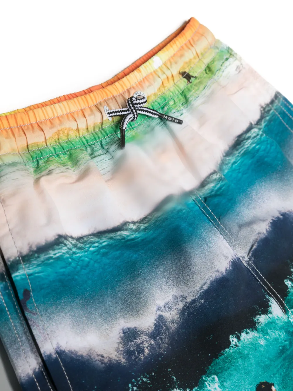 Molo Zwembroek met print - Groen