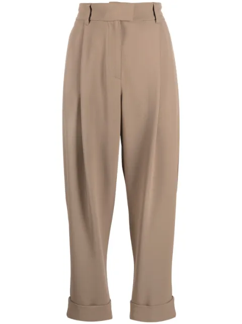 Brunello Cucinelli cropped tailored trousers