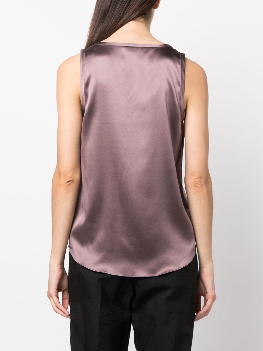 Brunello Cucinelli Silk Satin Tank Top Farfetch