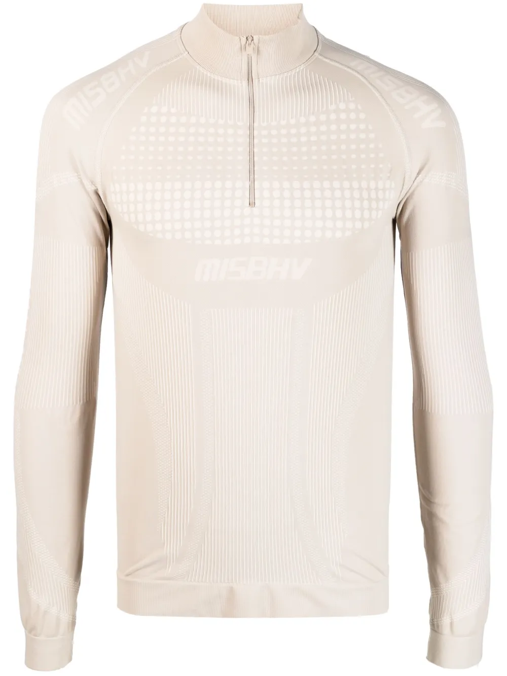 Misbhv Sport Europa Long-sleeve T-shirt In 22330639 Beige
