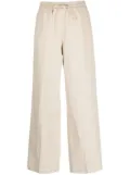 A.P.C. drawstring straight-leg trousers - Neutrals
