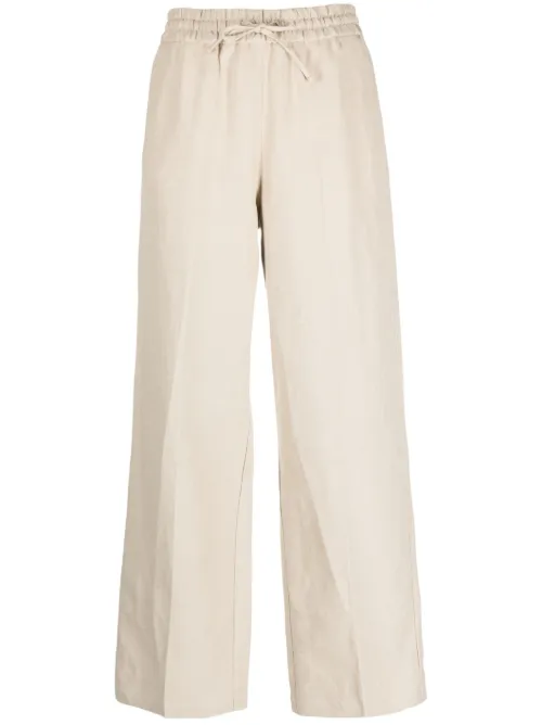 Pantalon droit à lien de resserrage - A.P.C. - Modalova