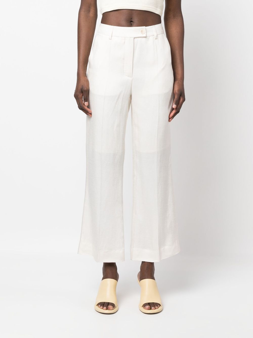 Holzweiler mid-rise Flared Trousers - Farfetch