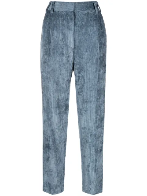 Brunello Cucinelli tapered-leg corduroy trousers